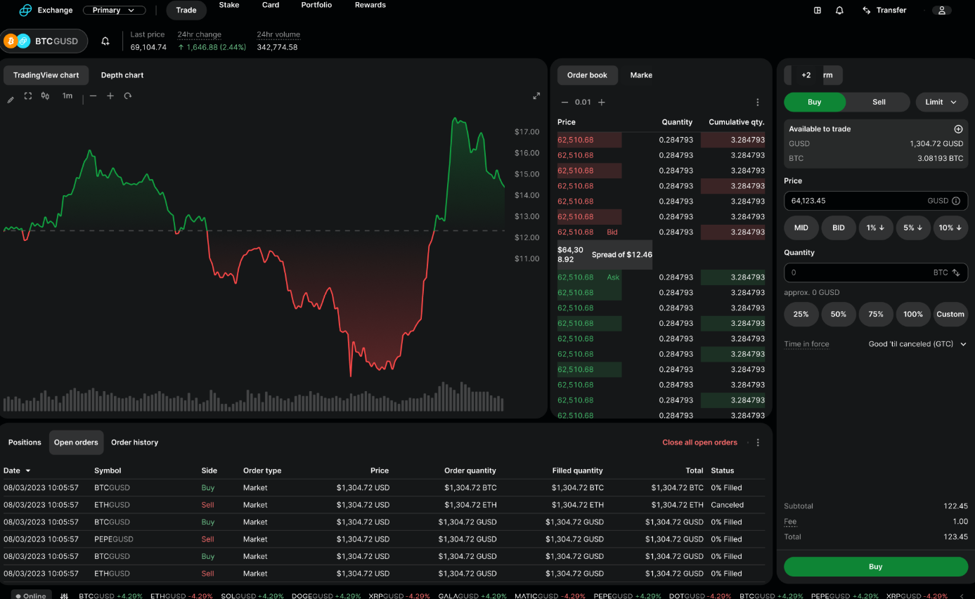 gemini crypto trading platform uk