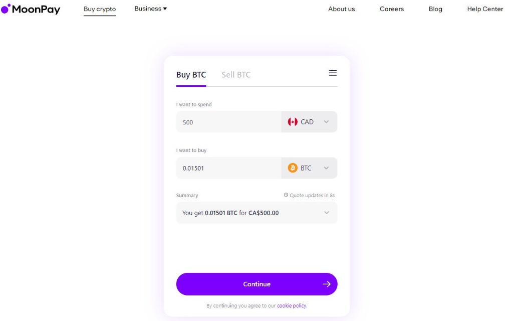 moonpay crypto exchange